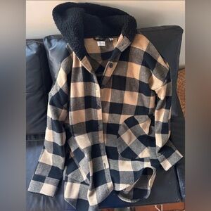 Checkered Jacket with Black and Tan
